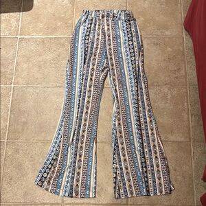 Striped Multicolor Women's Pants